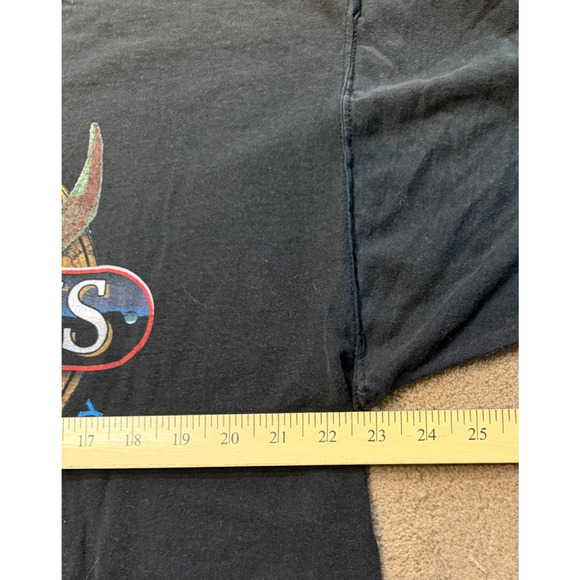 Vtg The First Sturgis Rally The Millennium 2000 Black Hills Mens Black Tee Sz XL - Picture 5 of 5